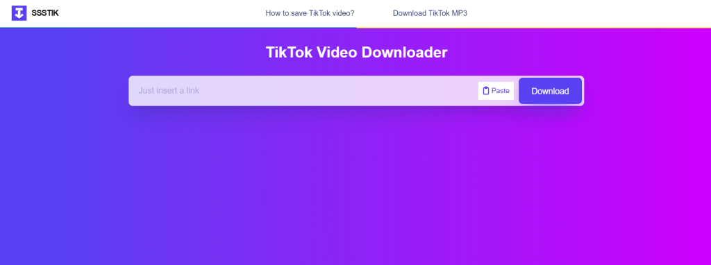 Download Video TikTok Menggunakan SSSTIK